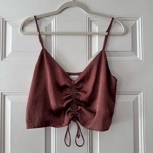 Wilfred Burgundy Camisole
